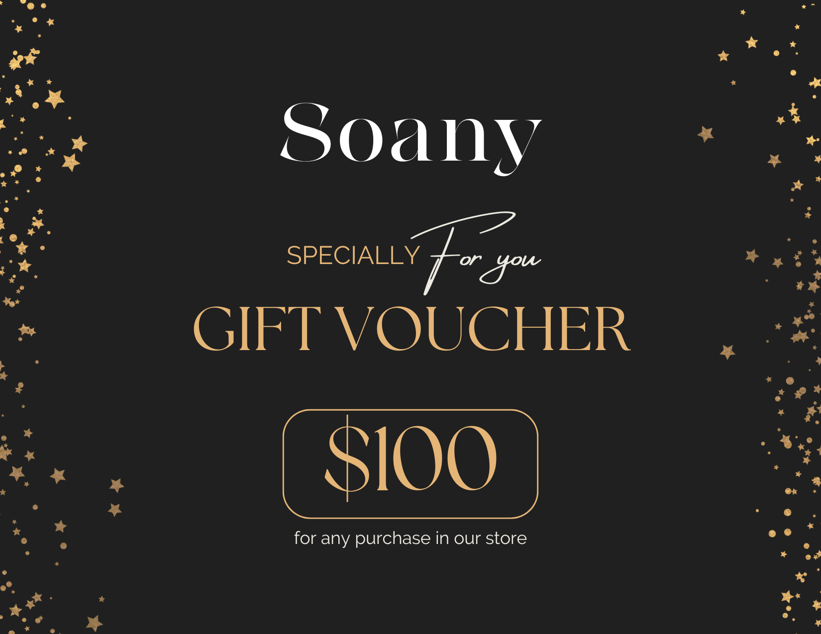 Soany Gift Card - Soany Beauty