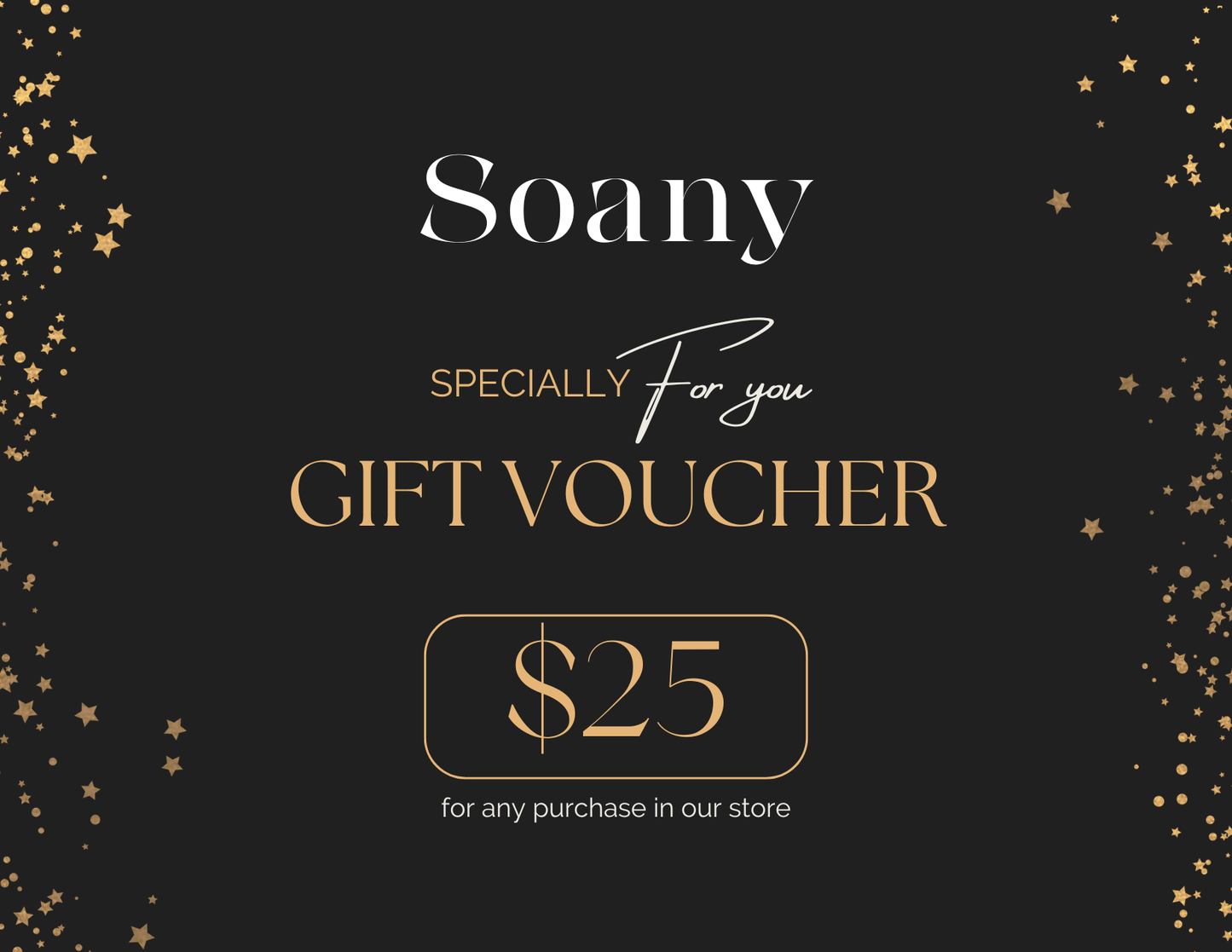 Soany Gift Card - Soany Beauty